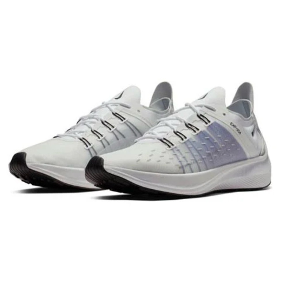 Nike EXP-X14 White and Blue Sneakers Mens Size 7.5